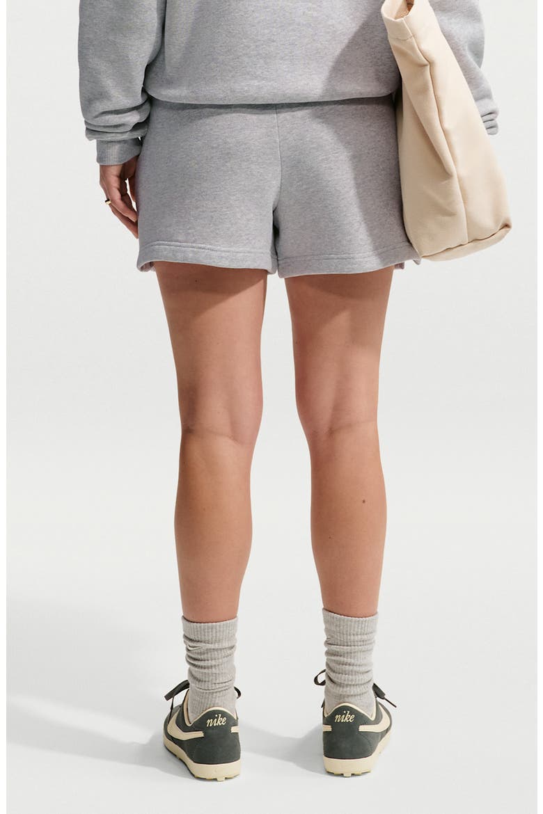 Performance Knit Shorts, Alternate, color, GREY HEATHER/ ILLUSION GREEN