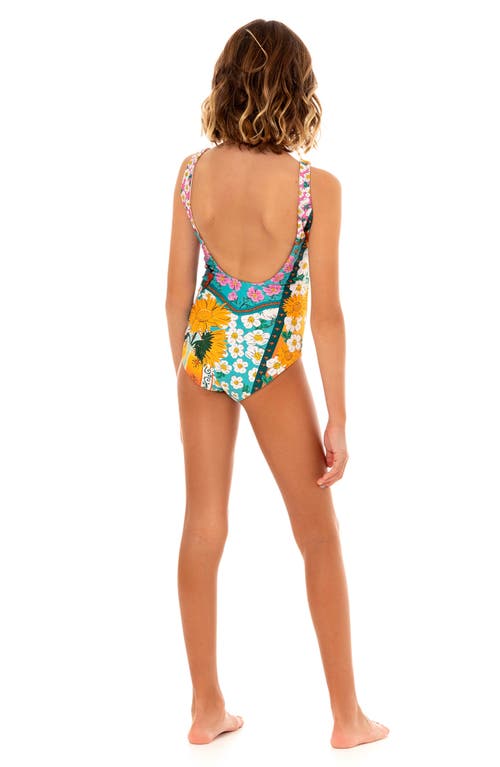 AGUA BENDITA AGUA BENDITA KIDS' NOPAL STAR ONE-PIECE SWIMSUIT