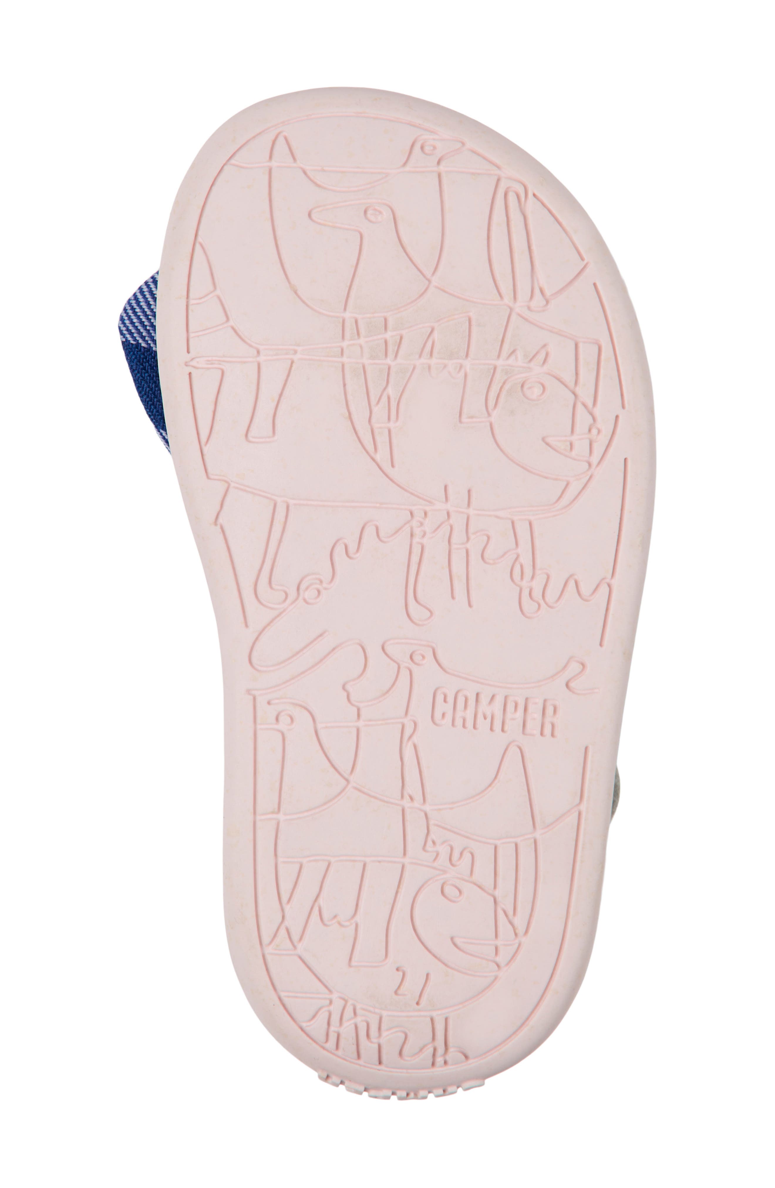 Camper Kids' Bicho Bow Sandal, Alternate, color, Multi - As