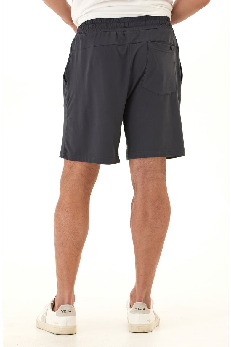 Quill Jersey Drawstring Shorts, Alternate, color, CARBON