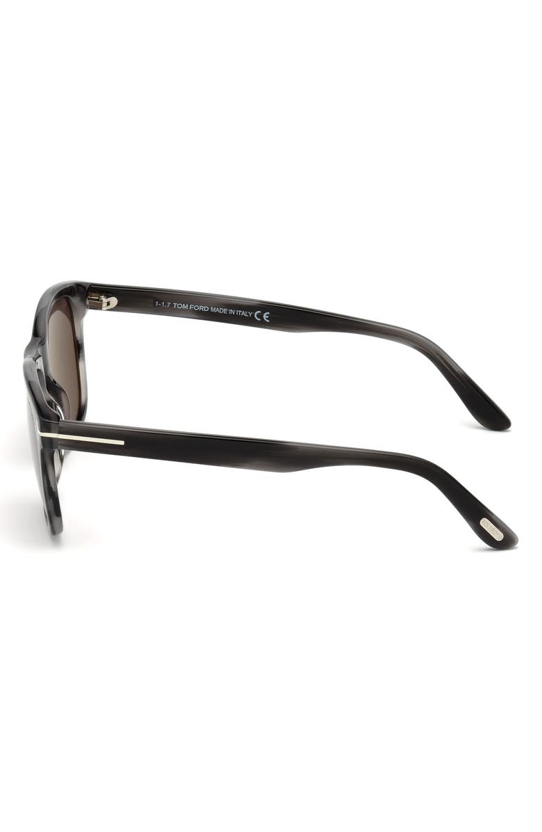 TOM FORD Eric 55mm Sunglasses, Alternate, color, 