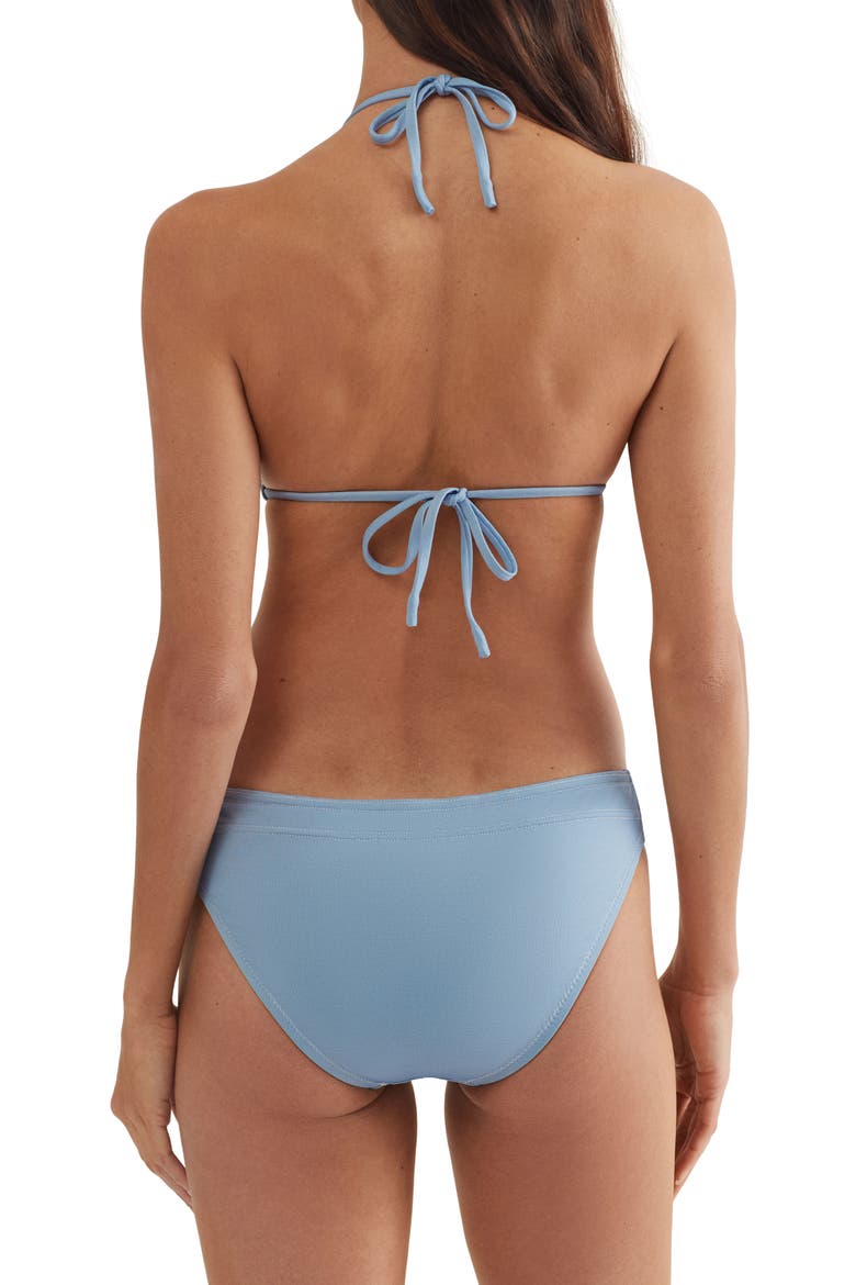 Modern Slider Triangle Bikini Top, Alternate, color, CAROLINA BLUE