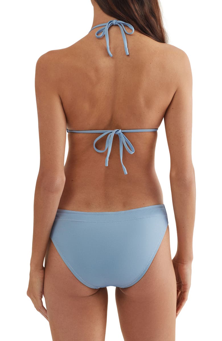 Polo Ralph Lauren Modern Slider Triangle Bikini Top, Alternate, color, Carolina Blue