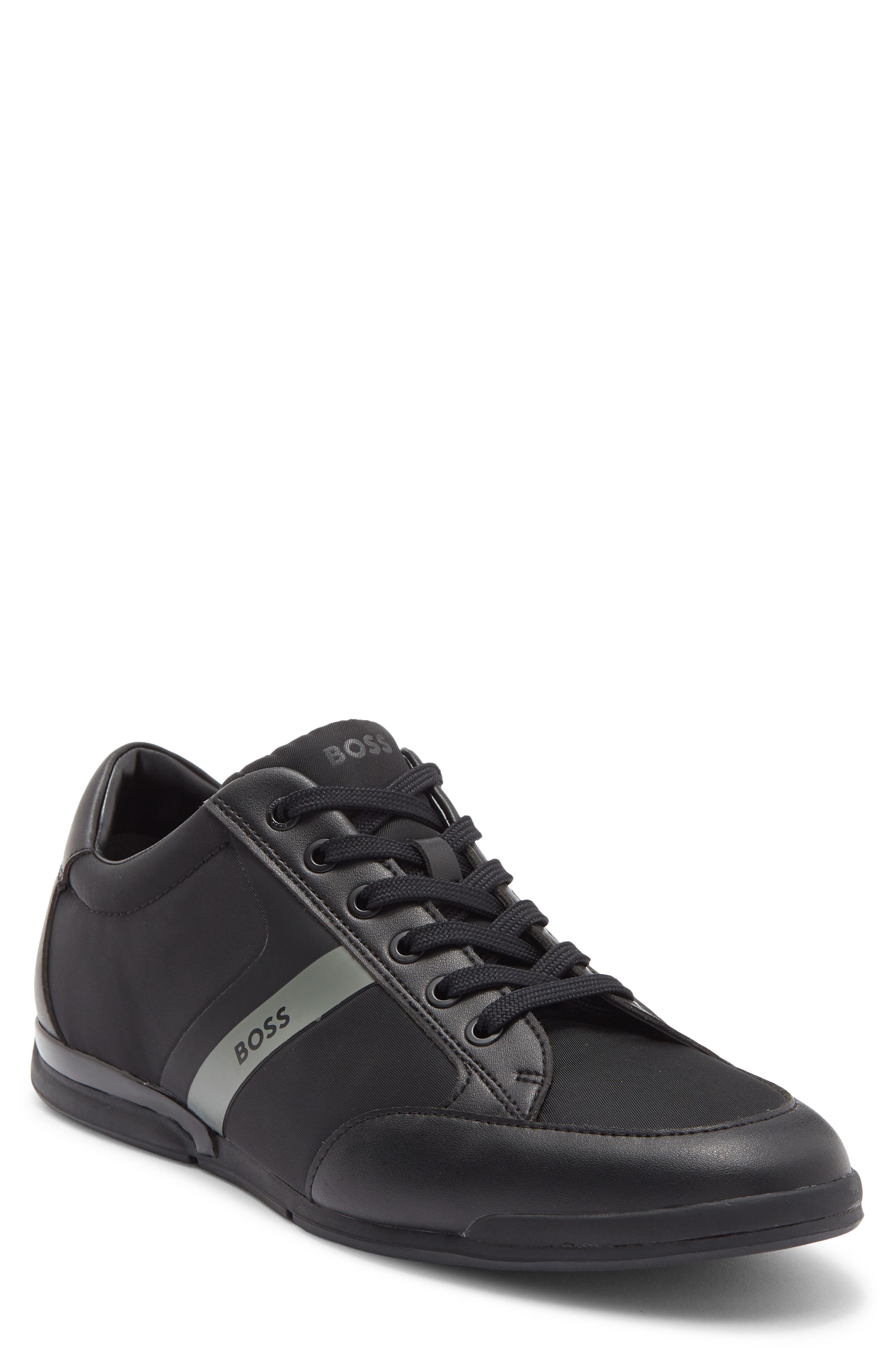 BOSS Saturn Sneaker, Main, color, Black