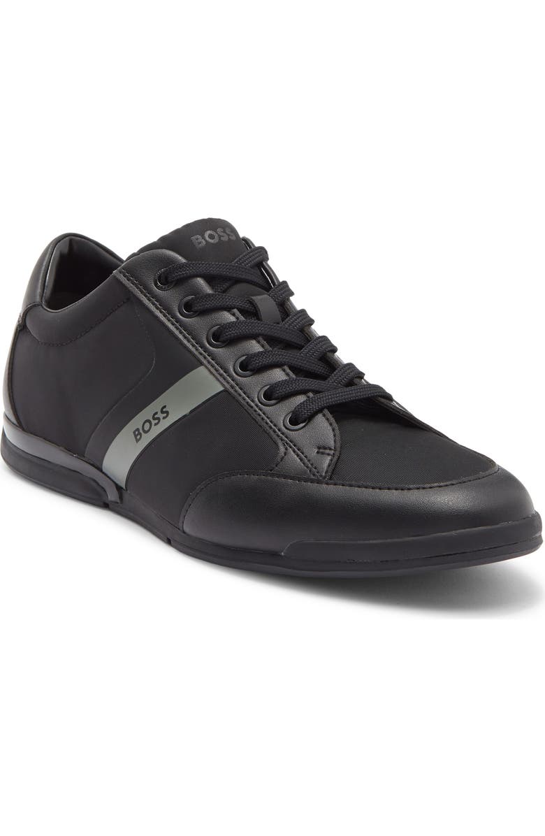 BOSS Saturn Sneaker, Main, color, Black