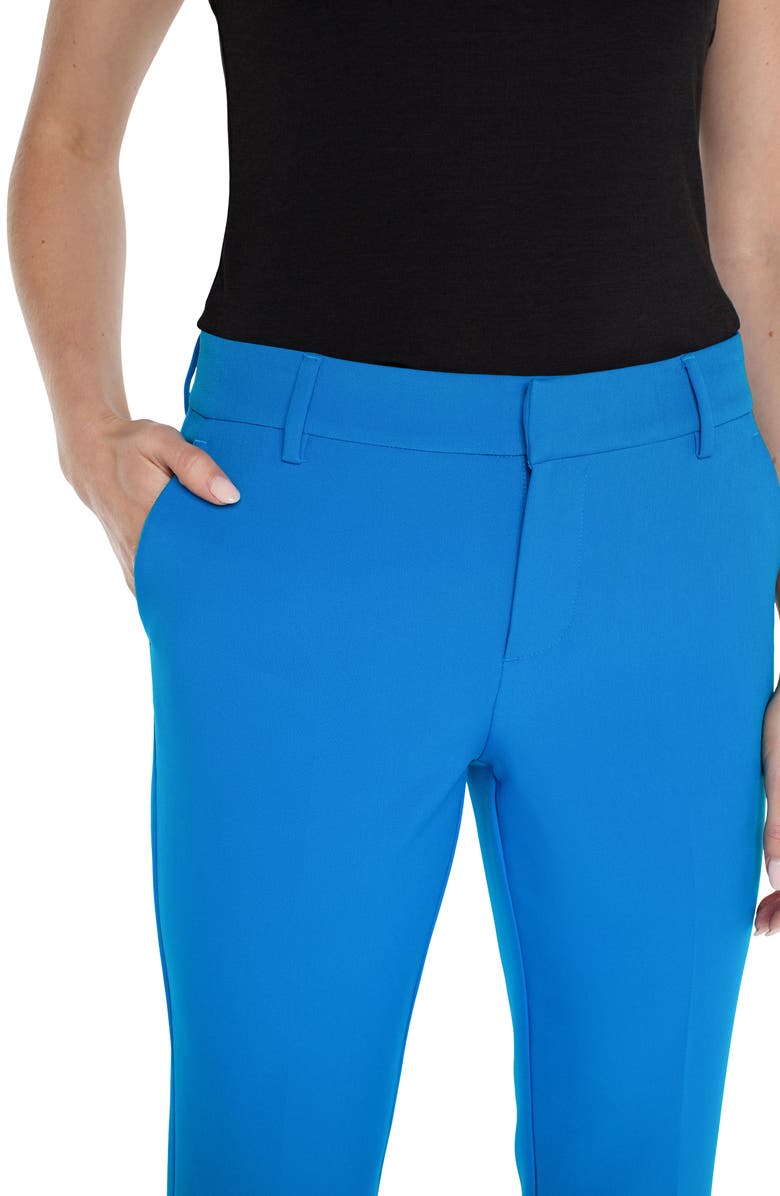 Liverpool Los Angeles Kelsey Crop Slim Stretch Suiting Trousers, Alternate, color,
