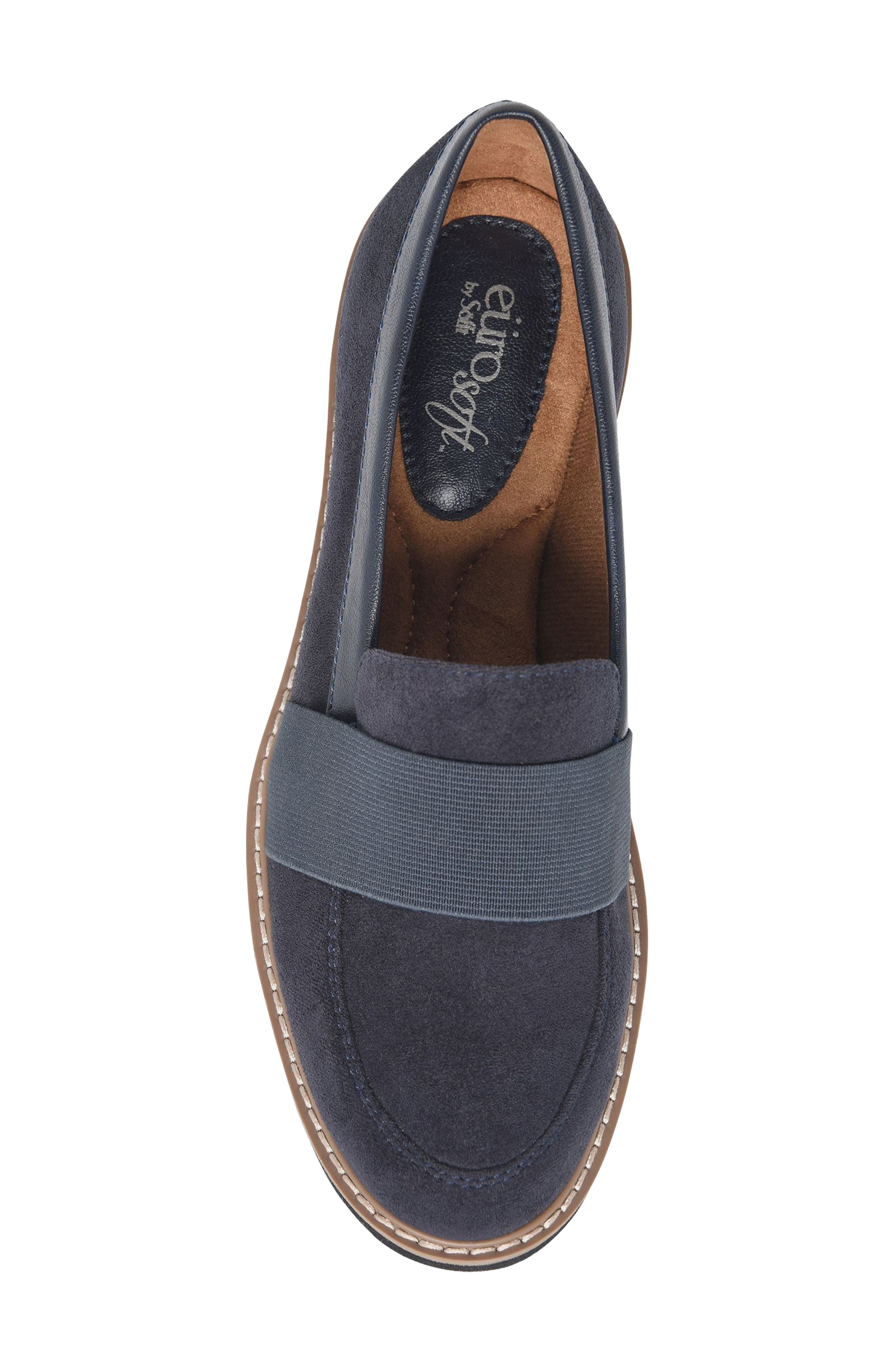 EUROSOFT Lanette Loafer, Alternate, color, Blue/ Midnight Navy