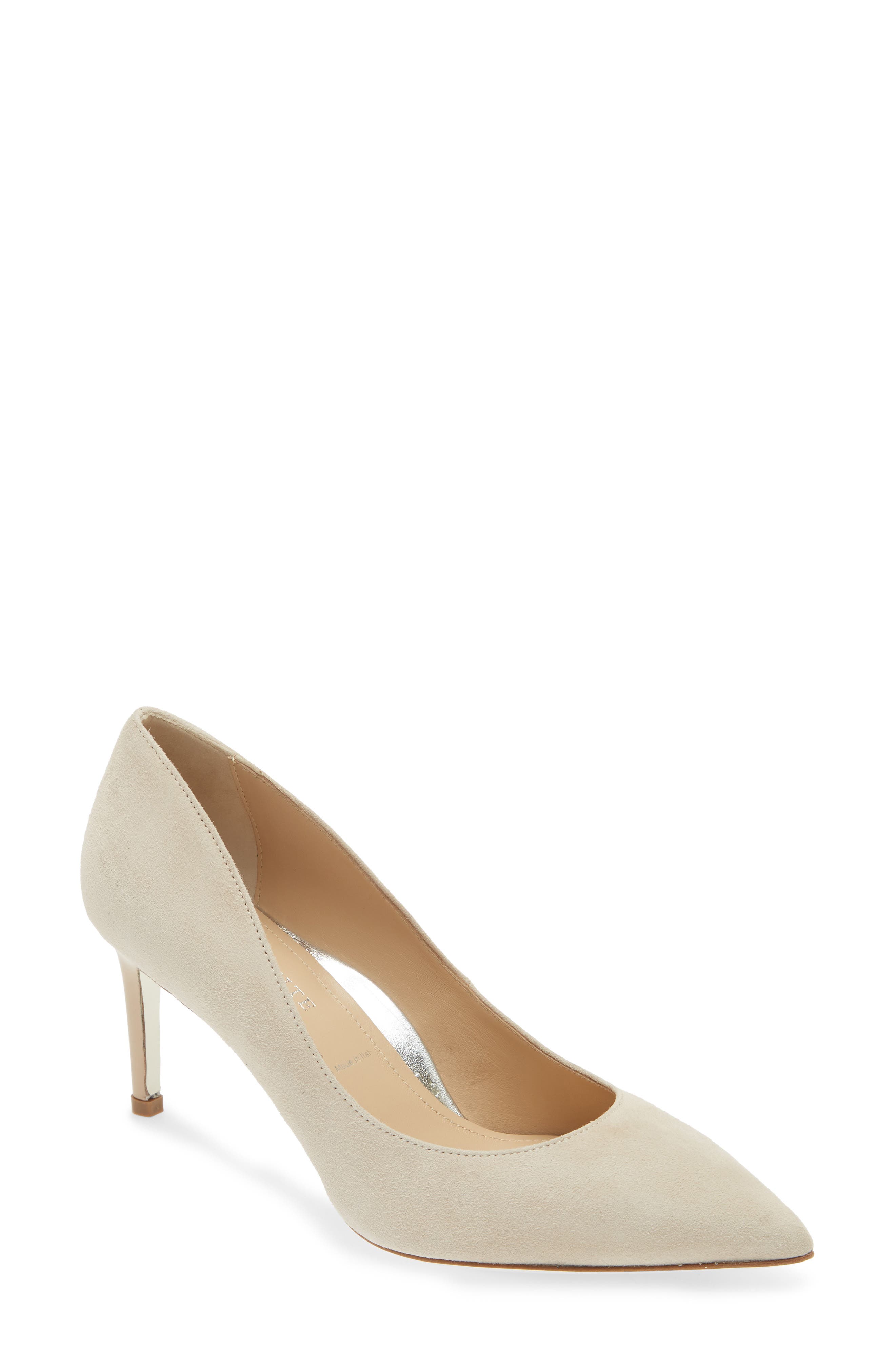 Ron White Cindy Pointed Toe Pump in Light Beige 