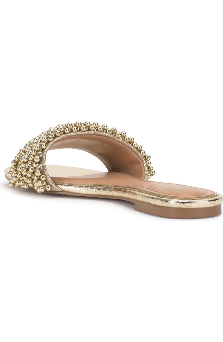 Vince Camuto Balea Slide Sandal, Alternate, color, Gold