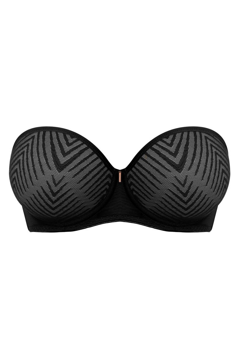Tailored Molded Underwire Bra, Alternate, color, BLACK