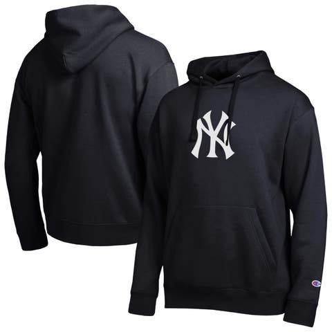 Men's Champion Black New York Yankees All Star Embroidered Logo Hoodie