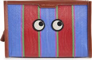 Anya Hindmarch Eyes Stripe Clutch
