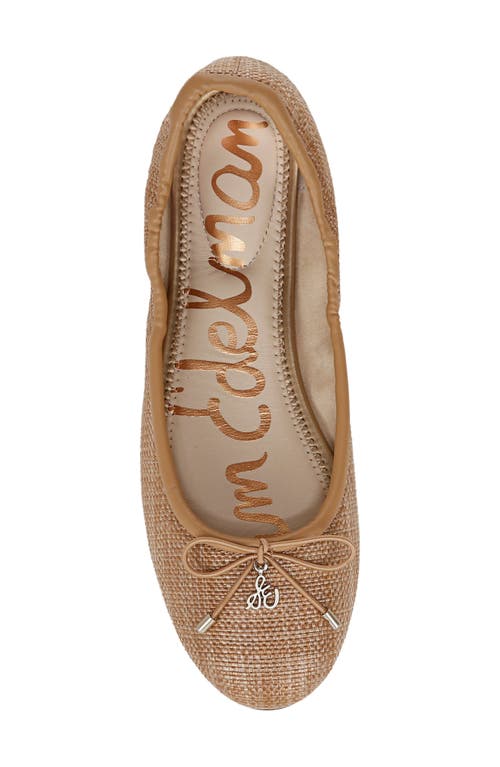 Shop Sam Edelman Felicia Ballet Flat In Buff Tan