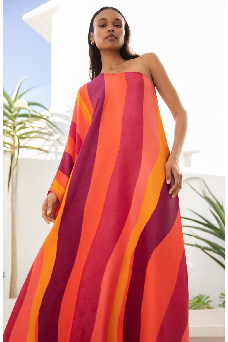 Satu One-Shoulder Maxi Dress Sano Rose, Alternate, color, Sano Rose