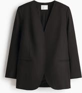 H&M Collarless Blazer