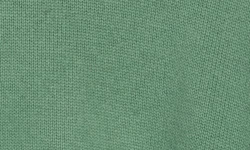Vince Crewneck Wool & Cashmere Sweater In Green