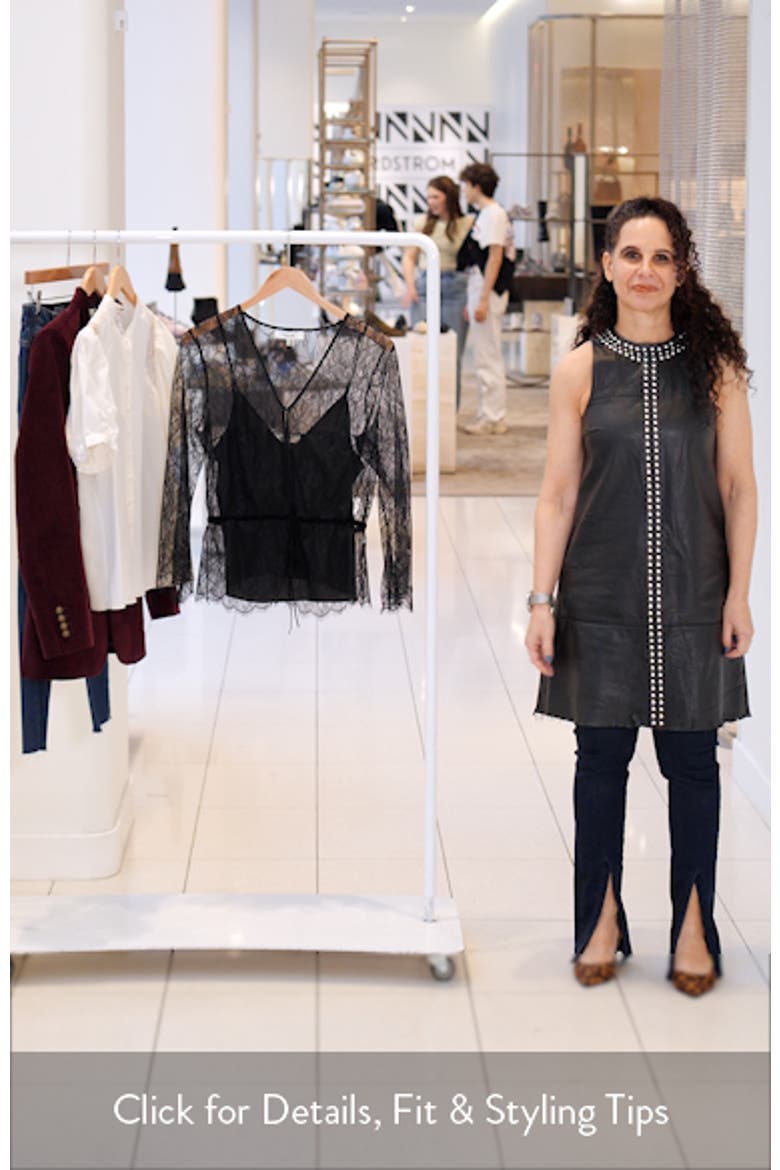 Lace Peplum Top video