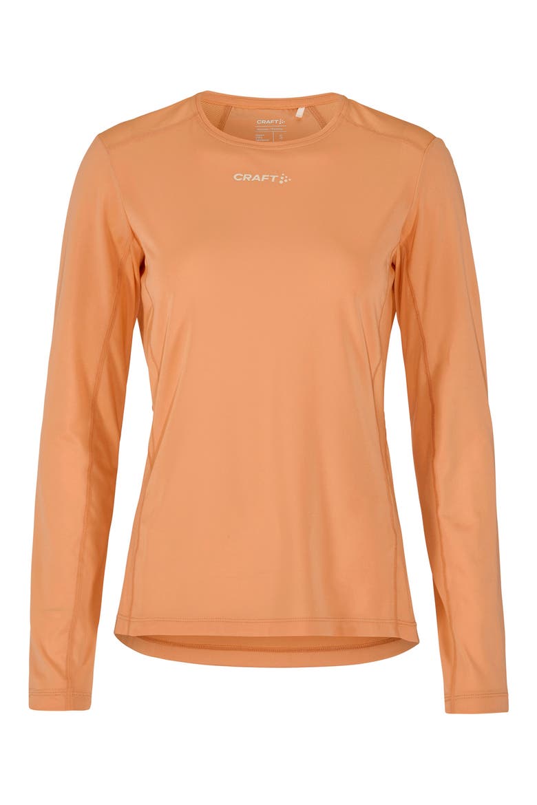Essence Perforated Jersey T-Shirt, Main, color, APRICOT
