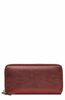 Radley Large Carlton Close Metallic Clutch