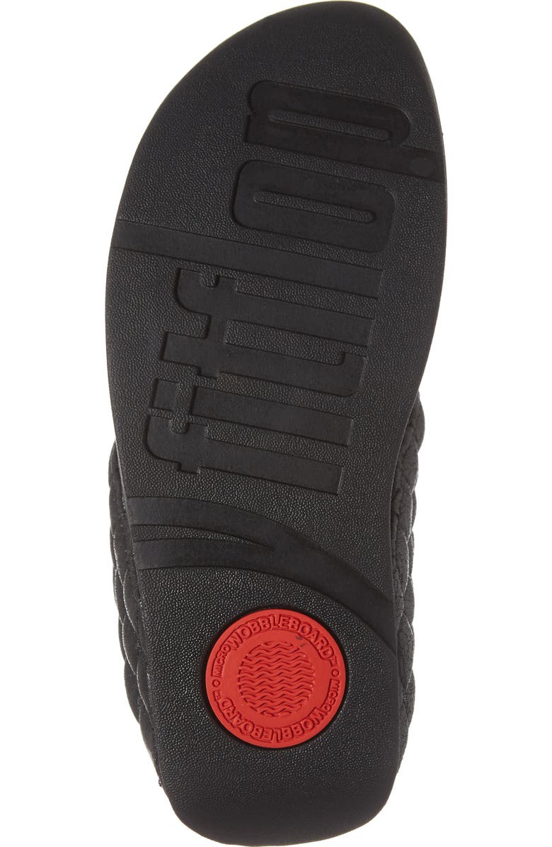 FitFlop Lulu Padded Shimmy Suede Flip Flop, Alternate, color,