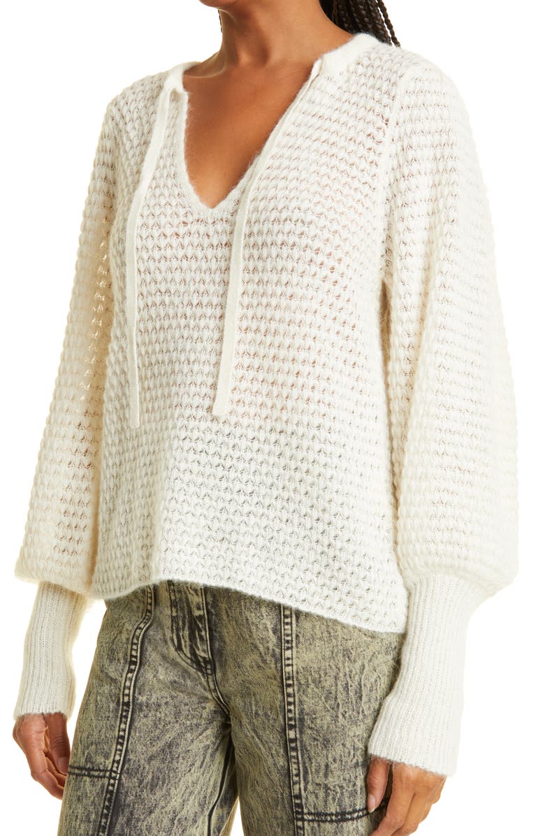 Ulla Johnson Lara Alpaca Blend Pullover, Alternate, color, 