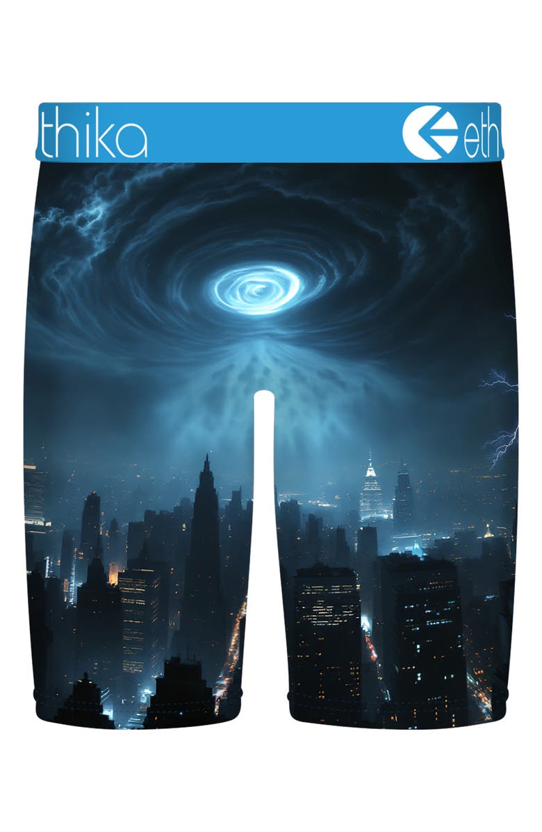 Ethika Kids' Too Late Print Boxer Briefs, Alternate, color, Too Late