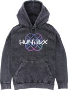 KPop Demon Hunters Mens KPop Demon Hunters Huntrix Holographic Logo Lightweight Hoodie