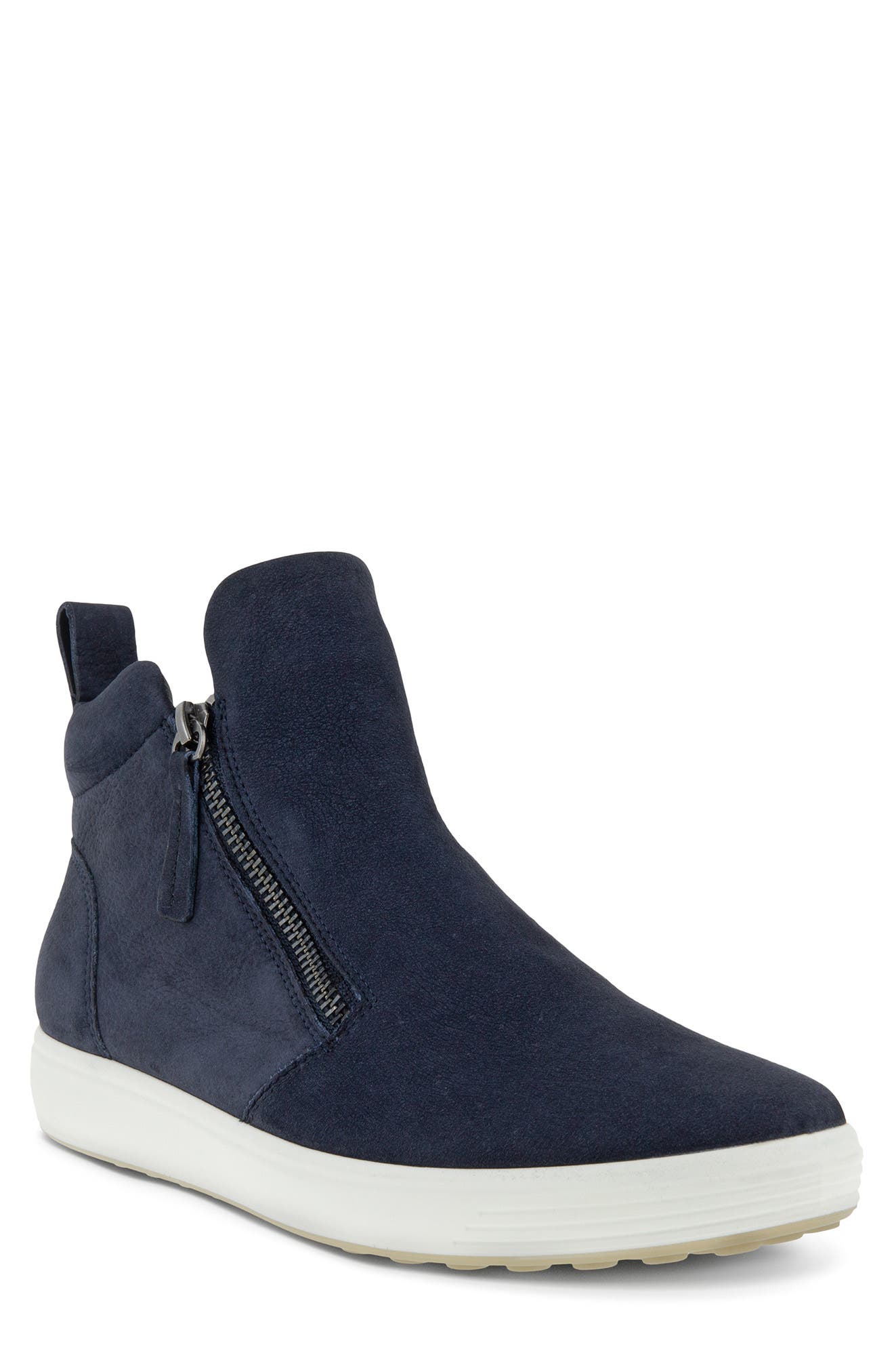 Soft 7 Mid Top Sneaker, Main, color, NIGHT SKY NUBUCK