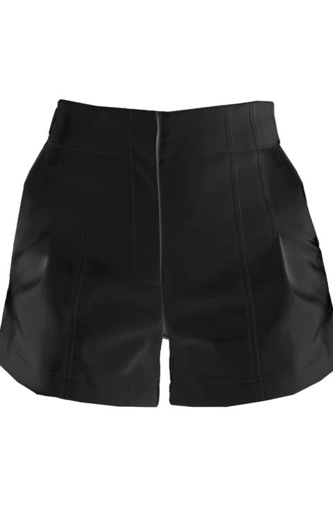 Tanya Vegan Leather Short
