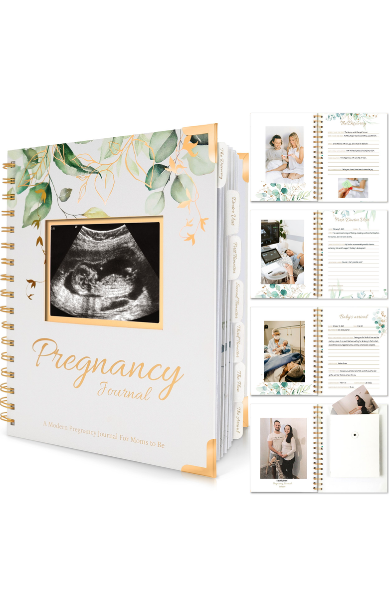 KeaBabies Inspire Pregnancy Journal, Main, color, Alpine