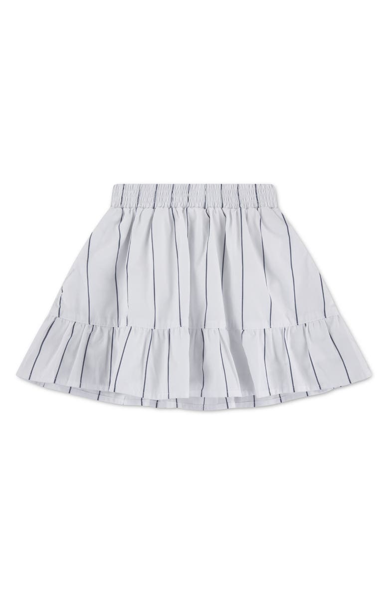abercrombie kids Kids' Tiered Bubble Skort, Main, color, Bright White
