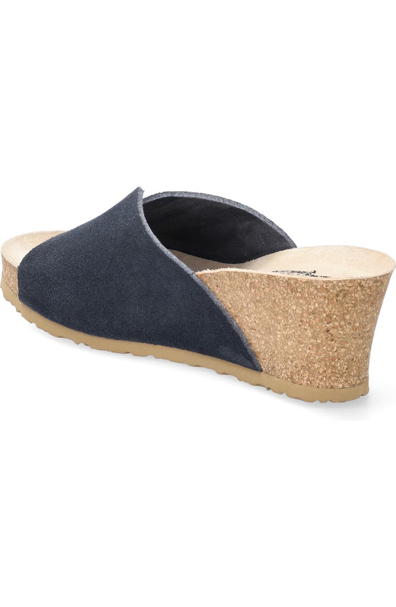 Mephisto Lisane Slide Sandal, Alternate, color, Deep Blue Sandvel