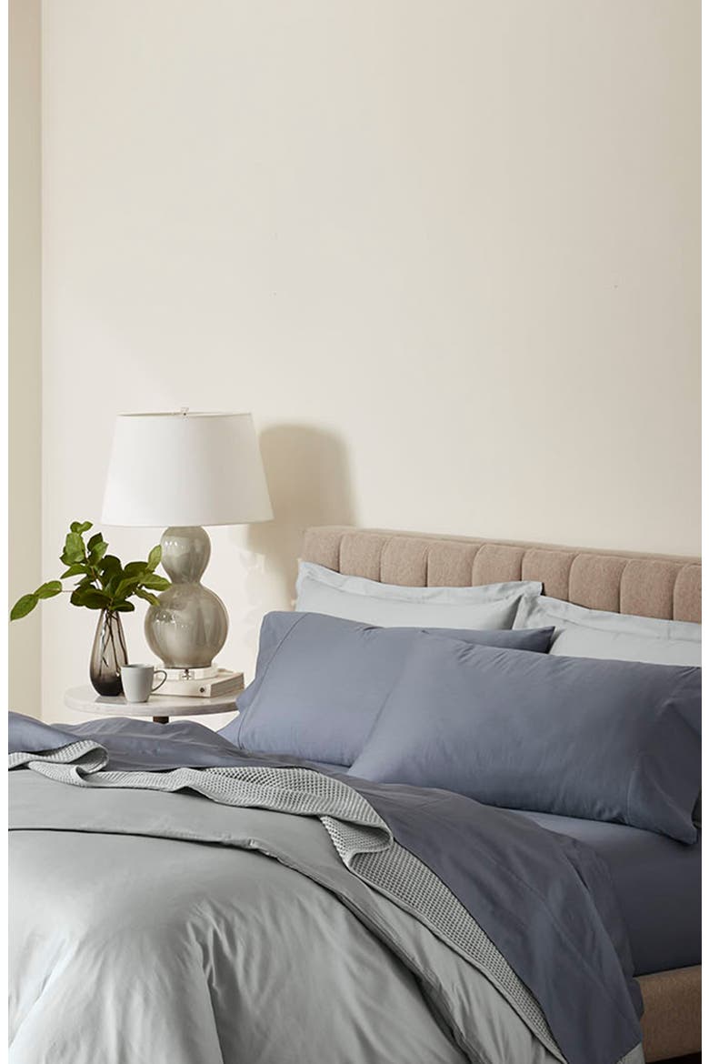 Set of 2 Signature Hemmed Pillowcases, Alternate, color, MINERAL