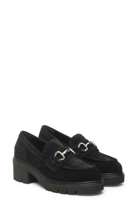 Bit Heeled Loafer