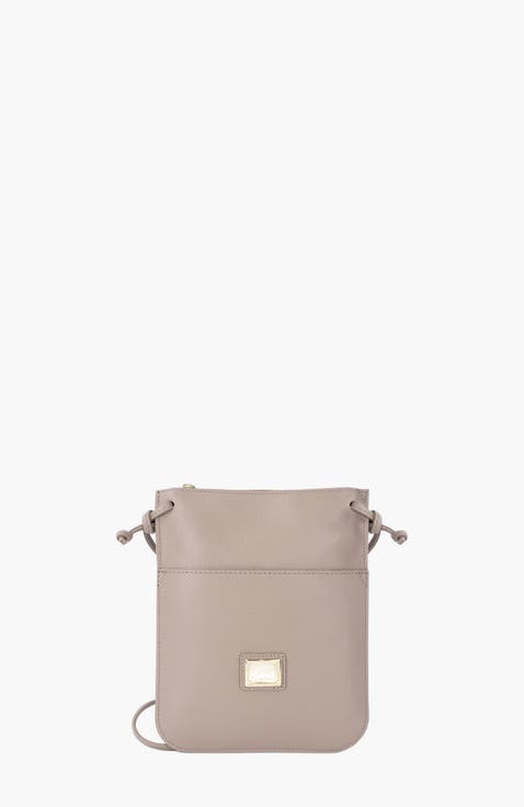 Muse 564 Pebbled Leather Small Crossbody Bag