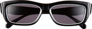 DIOR 'Dior Pop S1I 56mm Rectangular Sunglasses