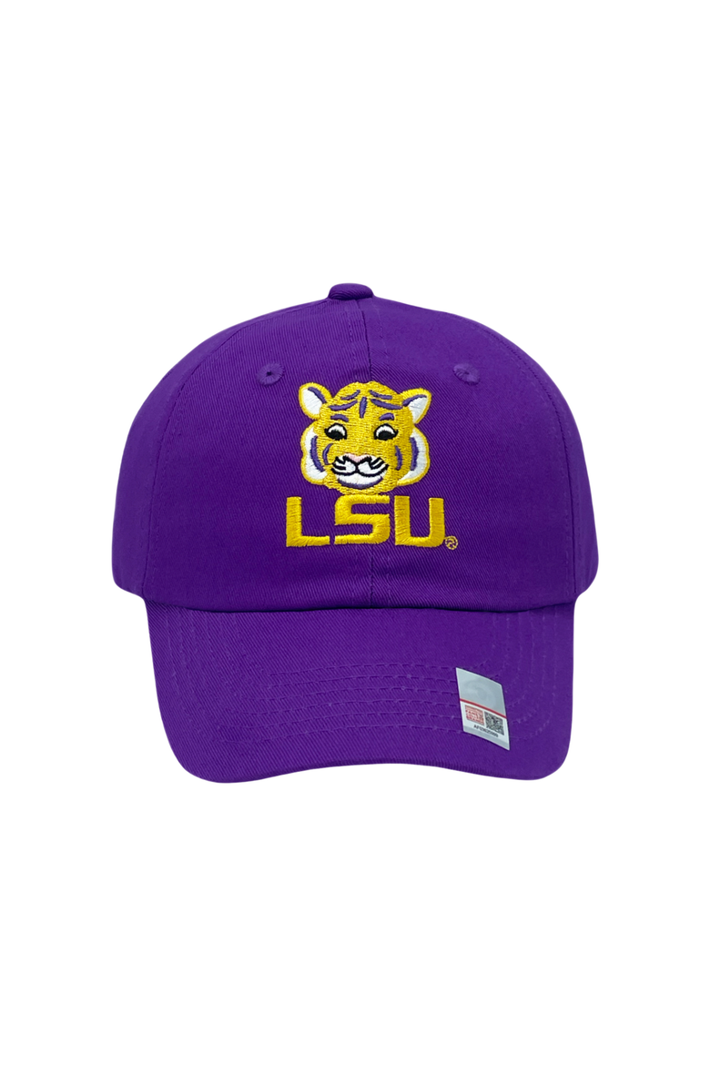 LSU Tigers Baseball Hat, Main, color, Purple