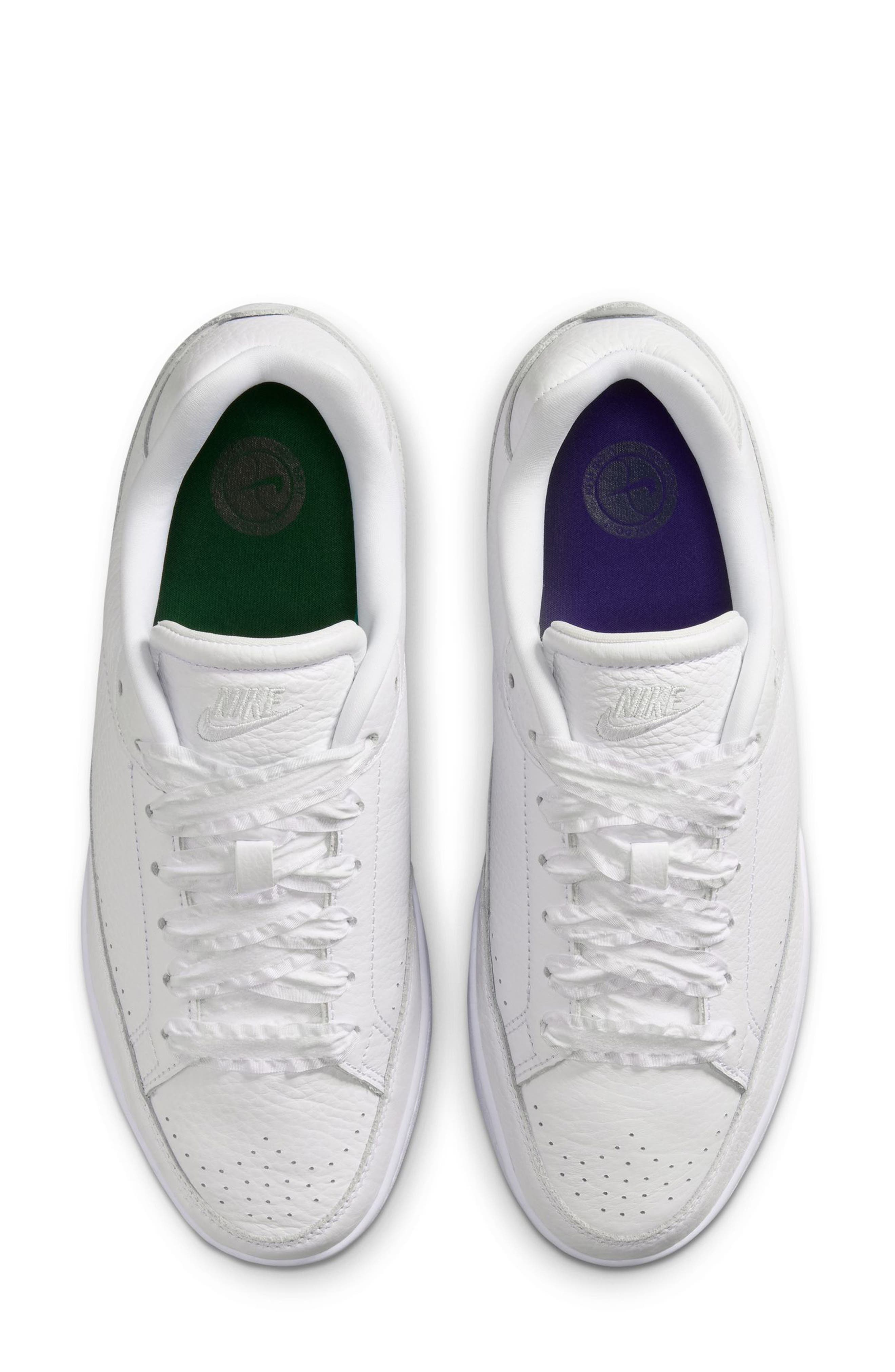 Nike Tennis Centre Sneaker, Alternate, color, 101 White/White