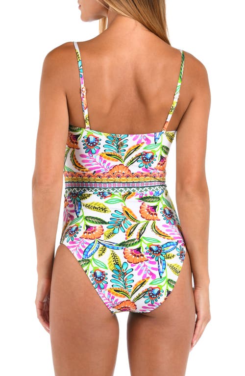 Sunshine 79 Jungle Bandeau One-piece Swimsuit