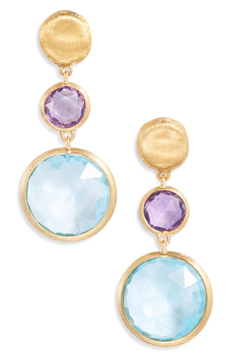 Marco Bicego Jaipur Color Drop Earrings, Main, color, 