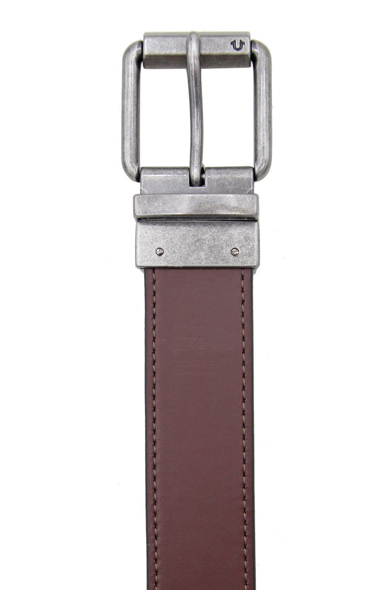 True Religion Brand Jeans Chuck Roller Reversible Belt, Alternate, color, 