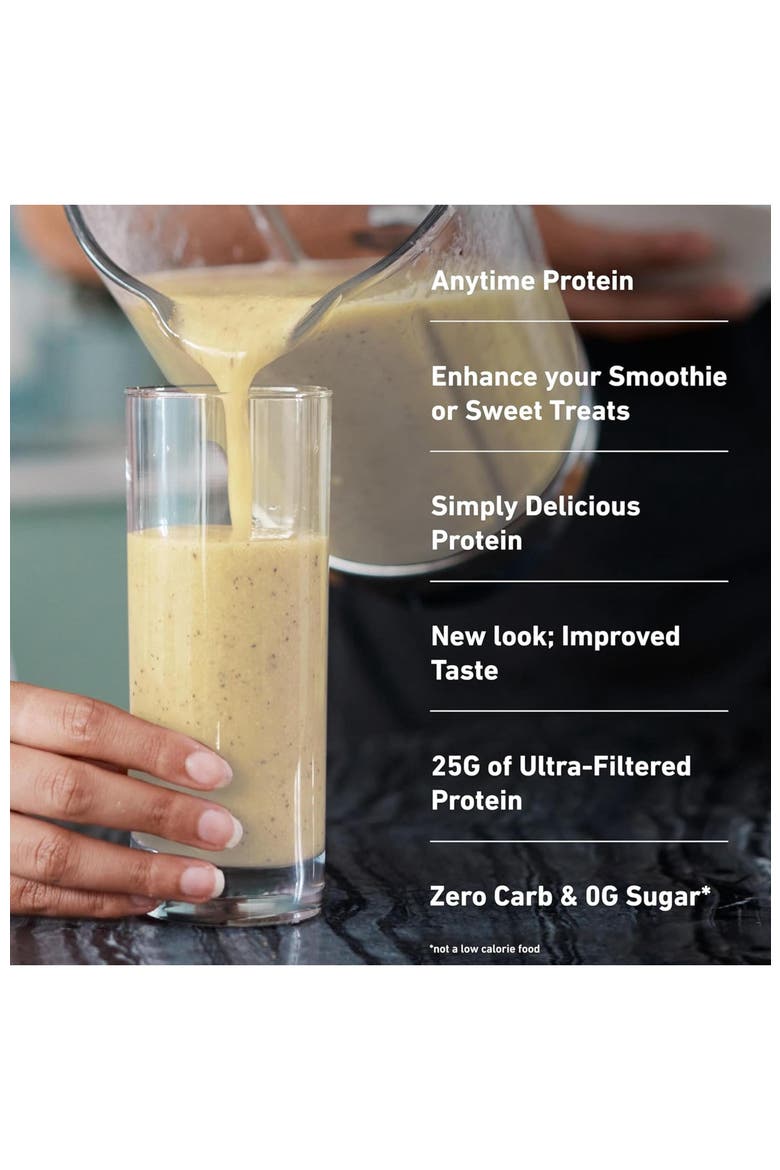 Zero Carb Protein Powder Banana Cream, Alternate, color, None