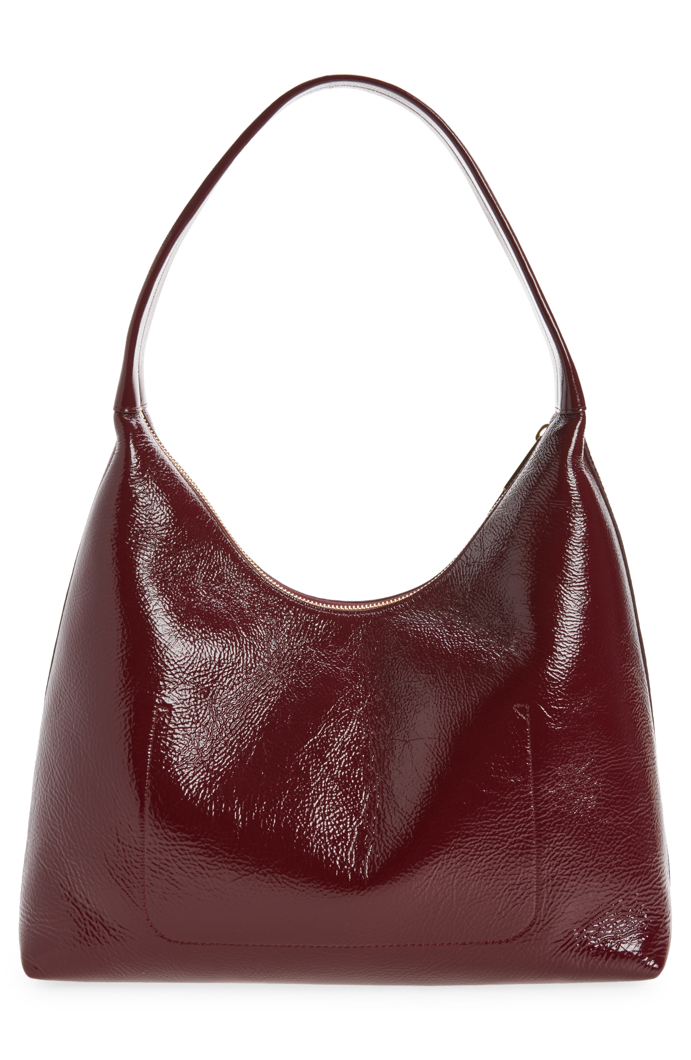 Candy Suede Hobo Bag, Alternate, color, CLARET