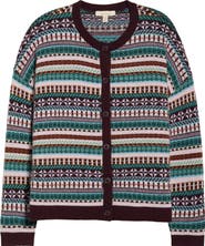 Seasalt Cornwall Copperhouse Fair Isle Lambswool Blend Cardigan