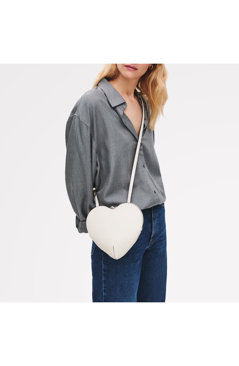 Radley Heart Street Medium Ziptop Crossbody Bag, Alternate, color, Salt