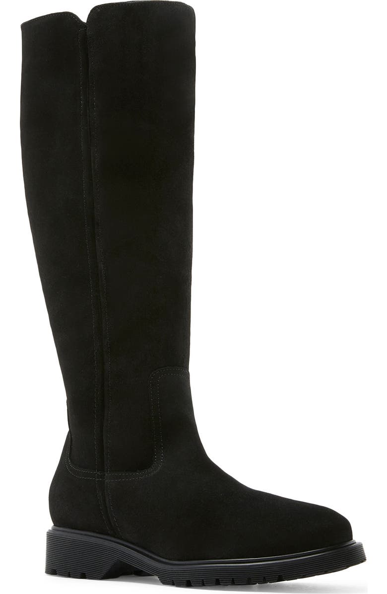 La Canadienne Harry Waterproof Knee High Boot, Main, color, Black Suede