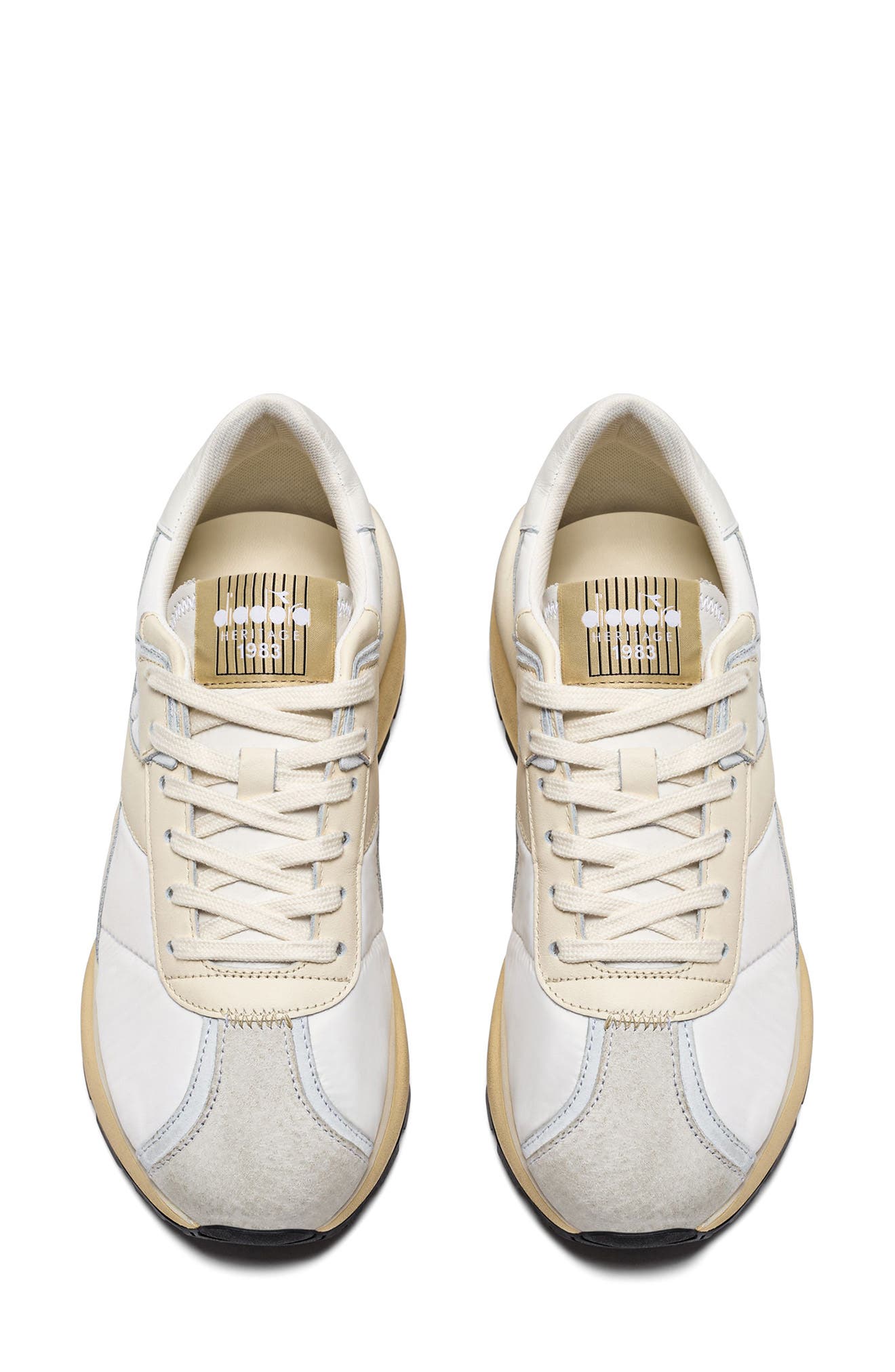 Diadora Gender Inclusive Mercury Elite Water Resistant Sneaker, Alternate, color, Pristine/ White