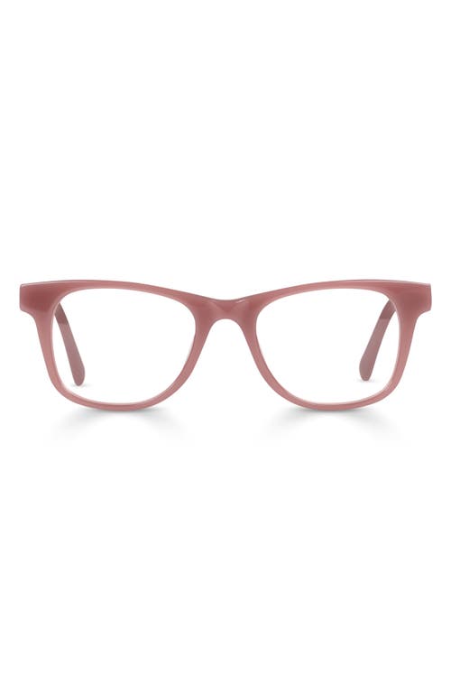 Eyebobs The Director 46mm Square Reading Glasses In Mauve Pink