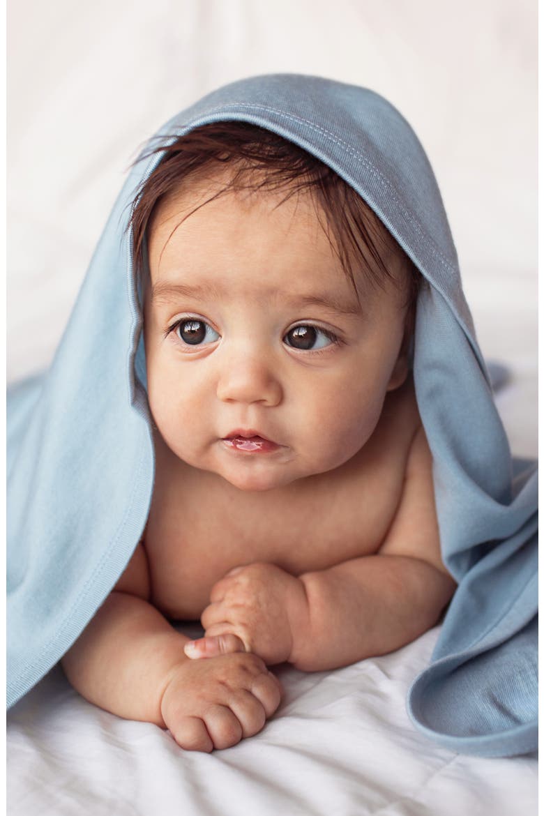 4 Season Merino Wool Swaddle, Alternate, color, BLUE