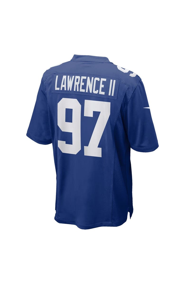 Nike Men's Nike Dexter Lawrence II Royal New York Giants Team Game Player Jersey, Alternate, color, Royal